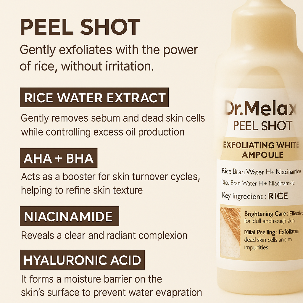 Dr.Melaxin Peel Shot White Rice